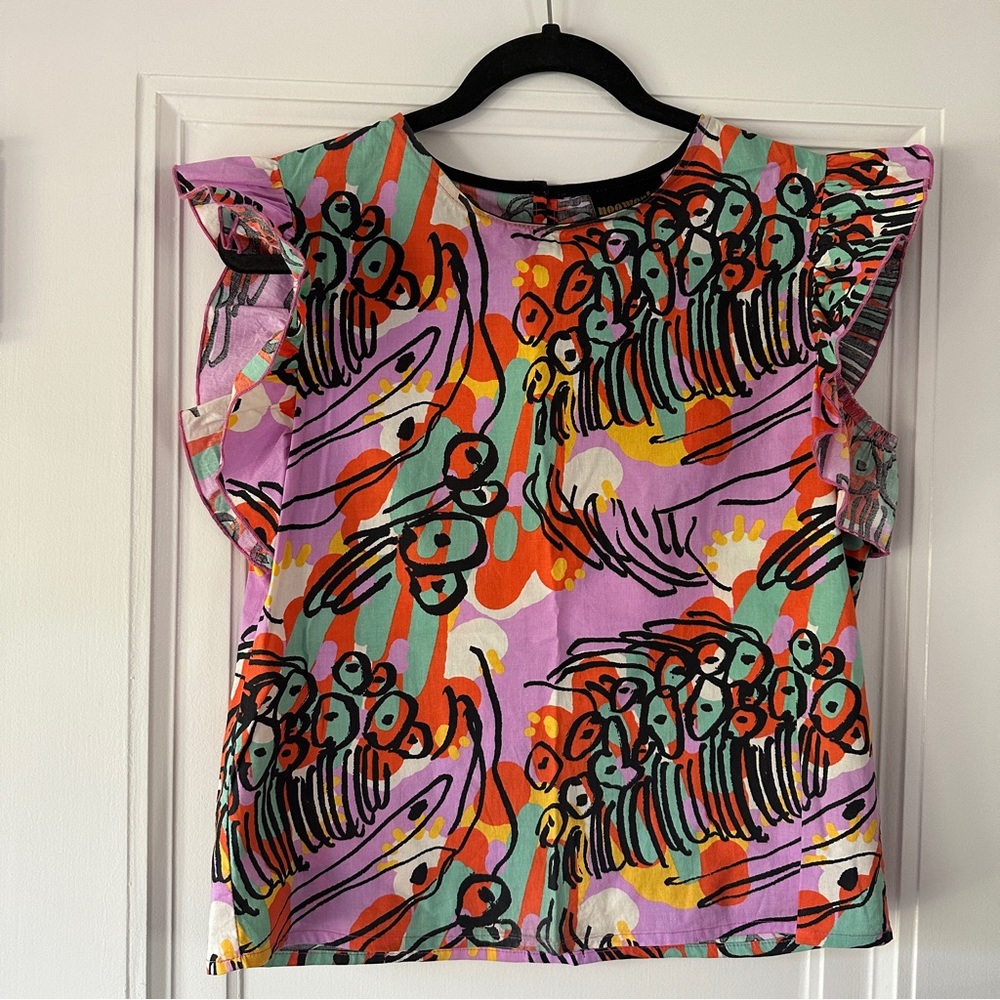 Nooworks Ruffle Top
